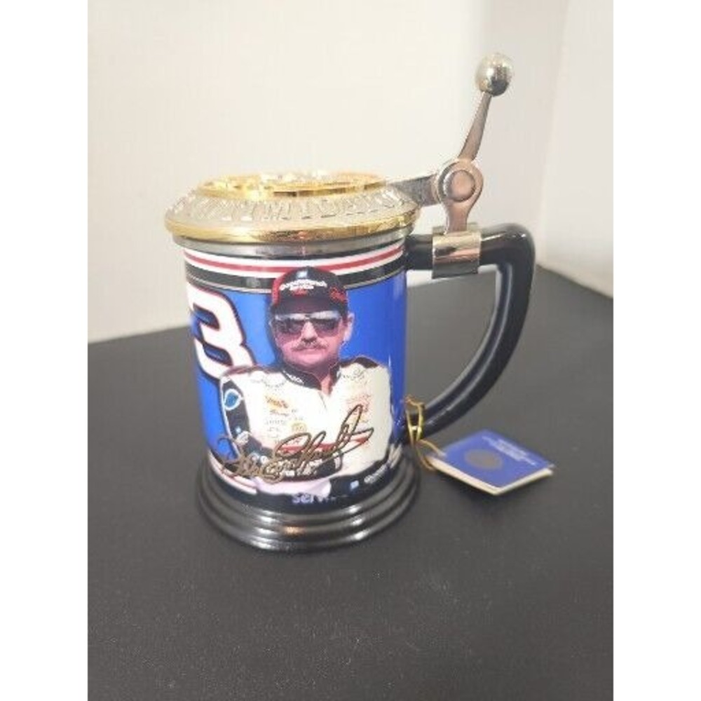 Nascar Dale Earnhardt #3 The Intimidator Collector Tankard Mug by Franklin Mint